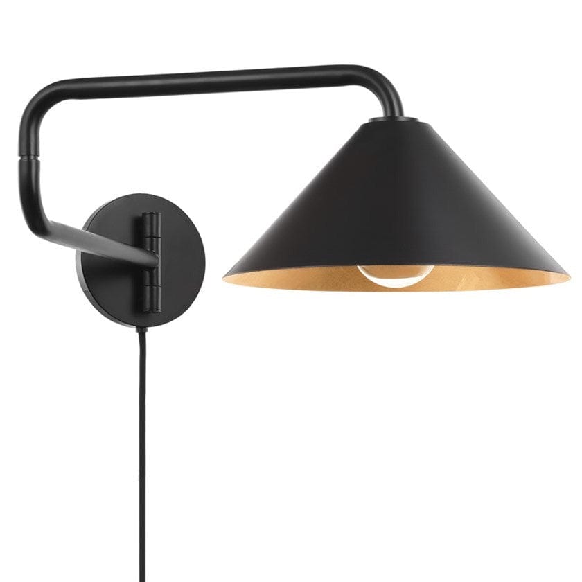 Mitzi Brianna Wall Sconce Lighting mitzi-HL629201-GL/SBK