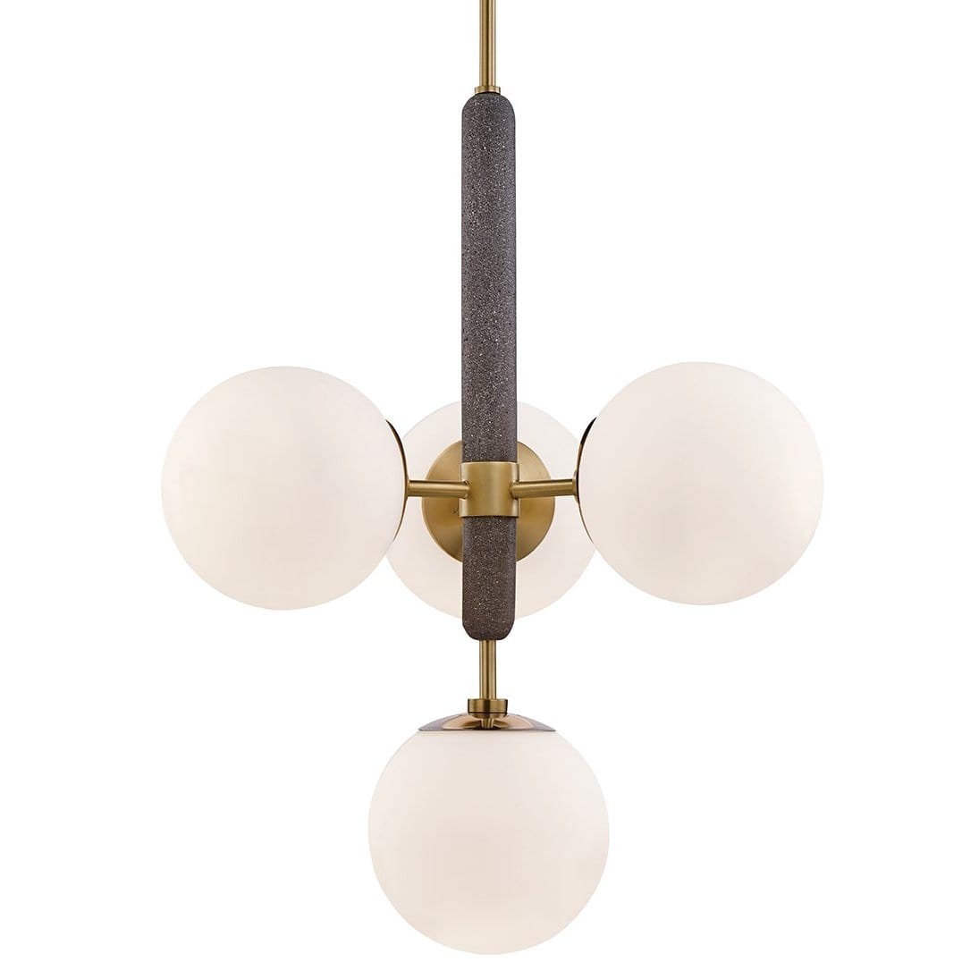 Mitzi Brielle Chandelier - Aged Brass Lighting mitzi-H289804-AGB 00806134882839