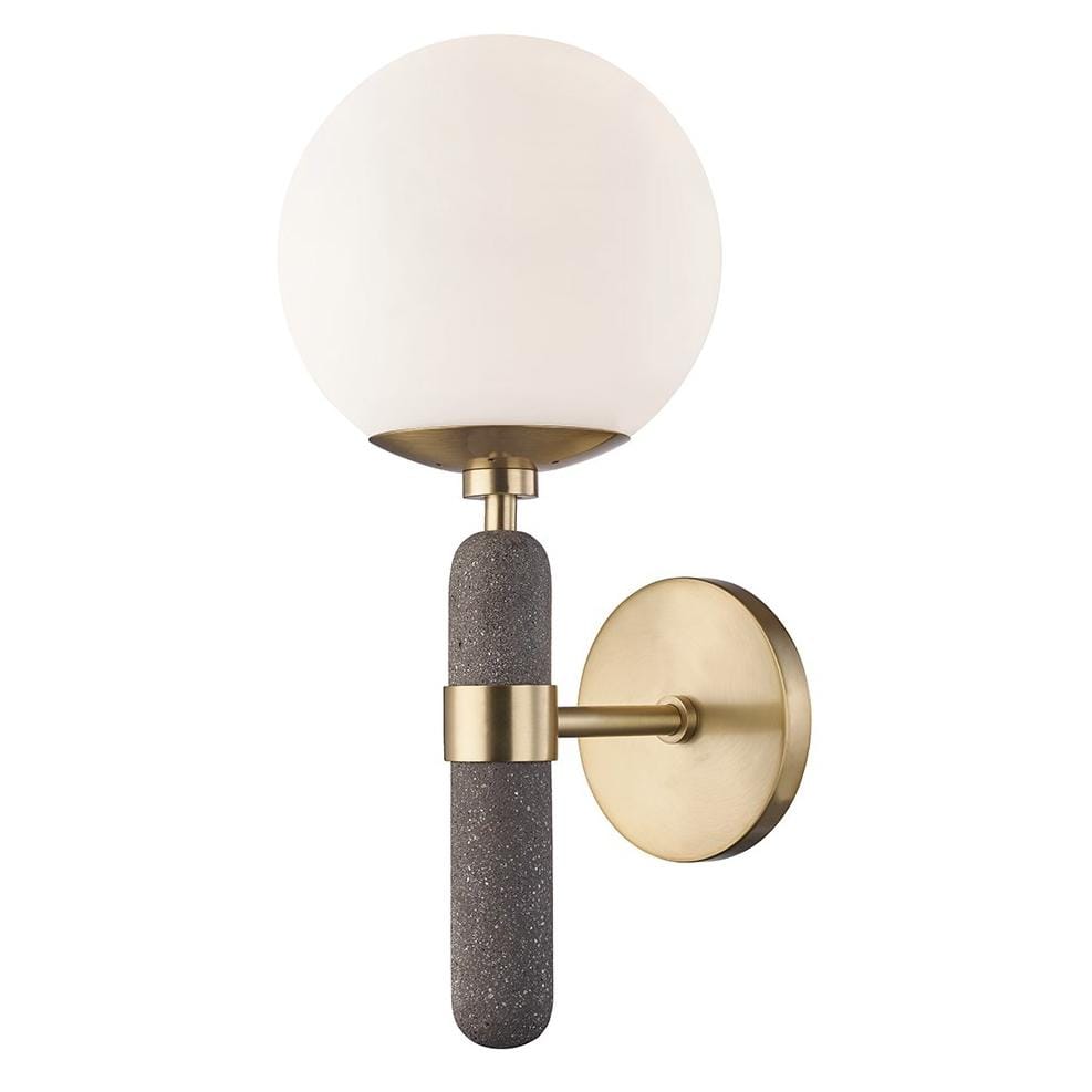 Mitzi Brielle Wall Sconce - Aged Brass Lighting mitzi-H289101-AGB 00806134882860