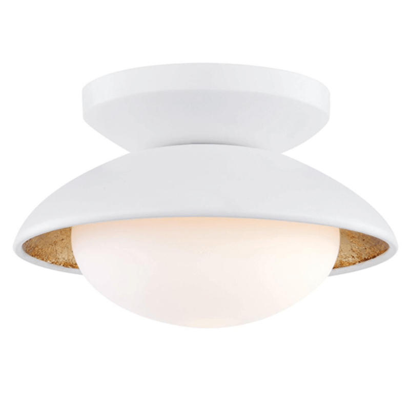 Mitzi Cadence Ceiling Semi Flush Mount Lighting mitzi-H368601S-WH/GL