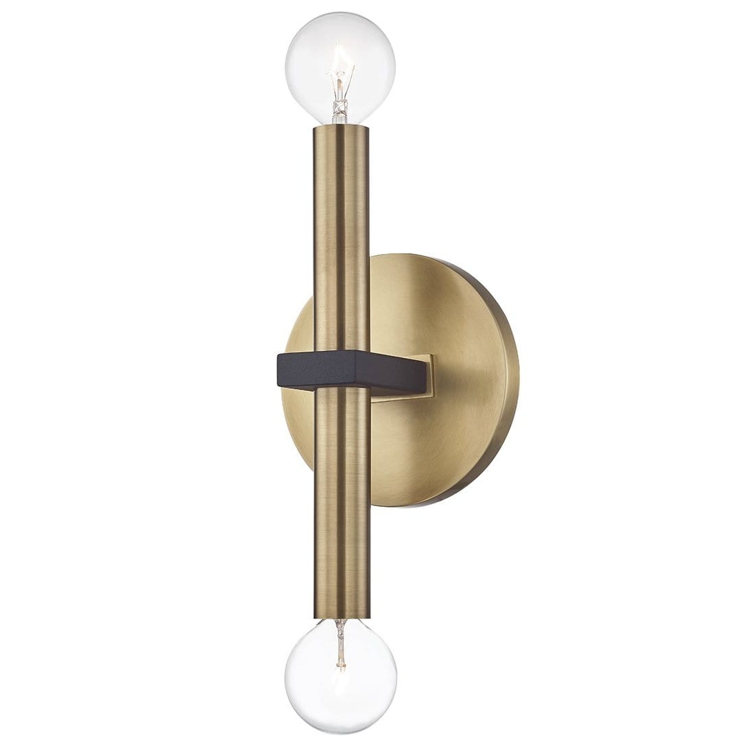 Mitzi Colette Wall Sconce Lighting mitzi-H296102-AGB/BK