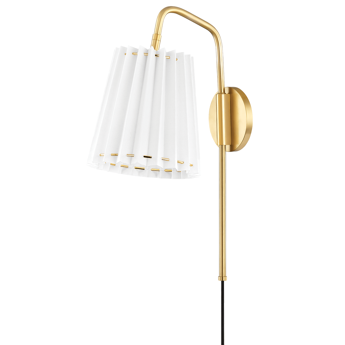 Mitzi Demi Plug-In Sconce Lighting mitzi-HL476101-AGB