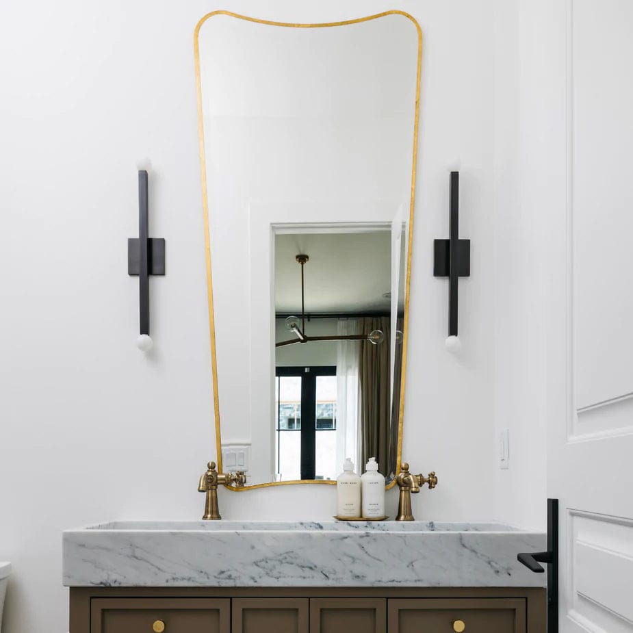 Mitzi Dona Wall Sconce - Aged Brass Lighting