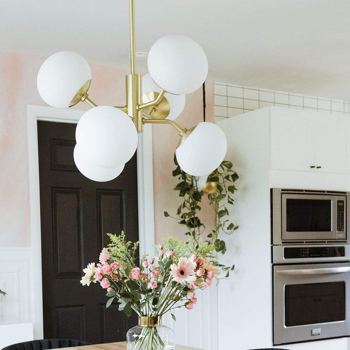 Mitzi Estee Chandelier - Aged Brass Lighting mitzi-H134806-AGB 00806134834104