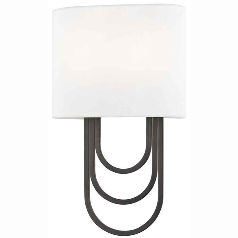 Mitzi Farah Flush Sconce - Aged Brass Lighting