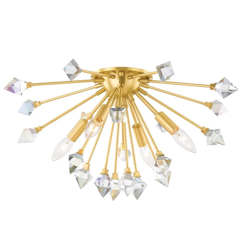 Mitzi Genesis Flush Mount Lighting mitzi-H747601-AGB