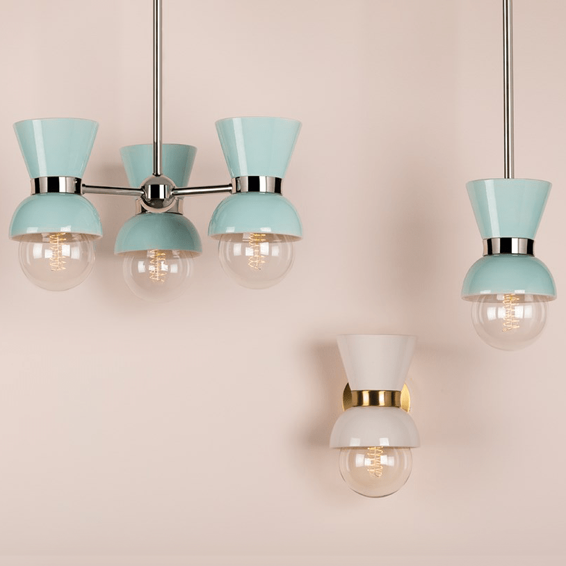 Mitzi Gillian Wall Sconce Lighting mitzi-H469101-PN/CRB