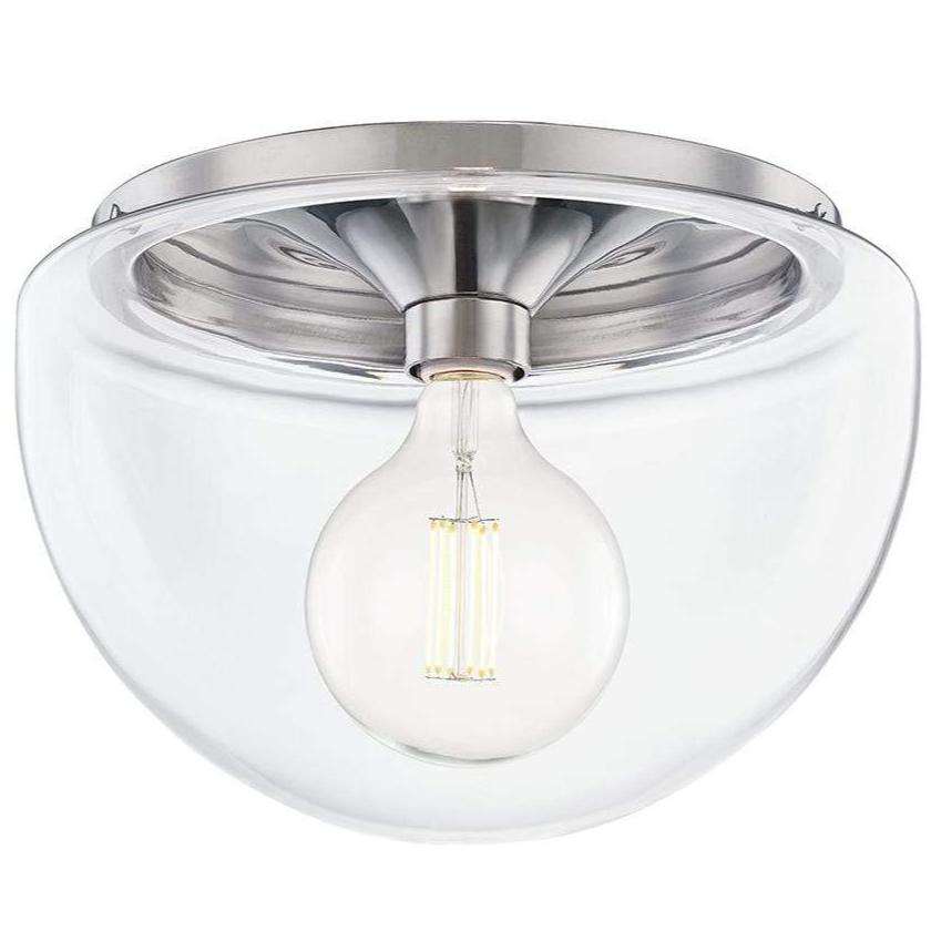 Mitzi Grace Flush Mount - Polished Nickel Lighting