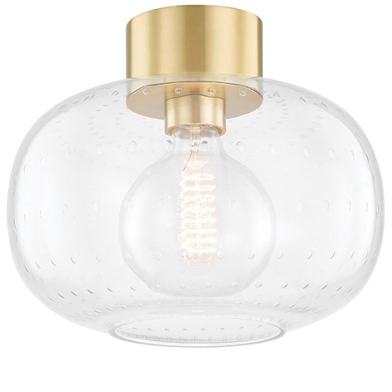 Mitzi Harlow Flush Mount - Aged Brass Lighting mitzi-H403501-AGB 806134901189
