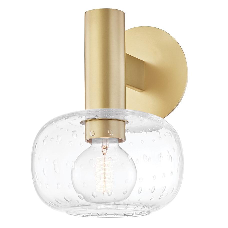 Mitzi Harlow Wall Sconce - Aged Brass Lighting mitzi-H403301-AGB 806134003081