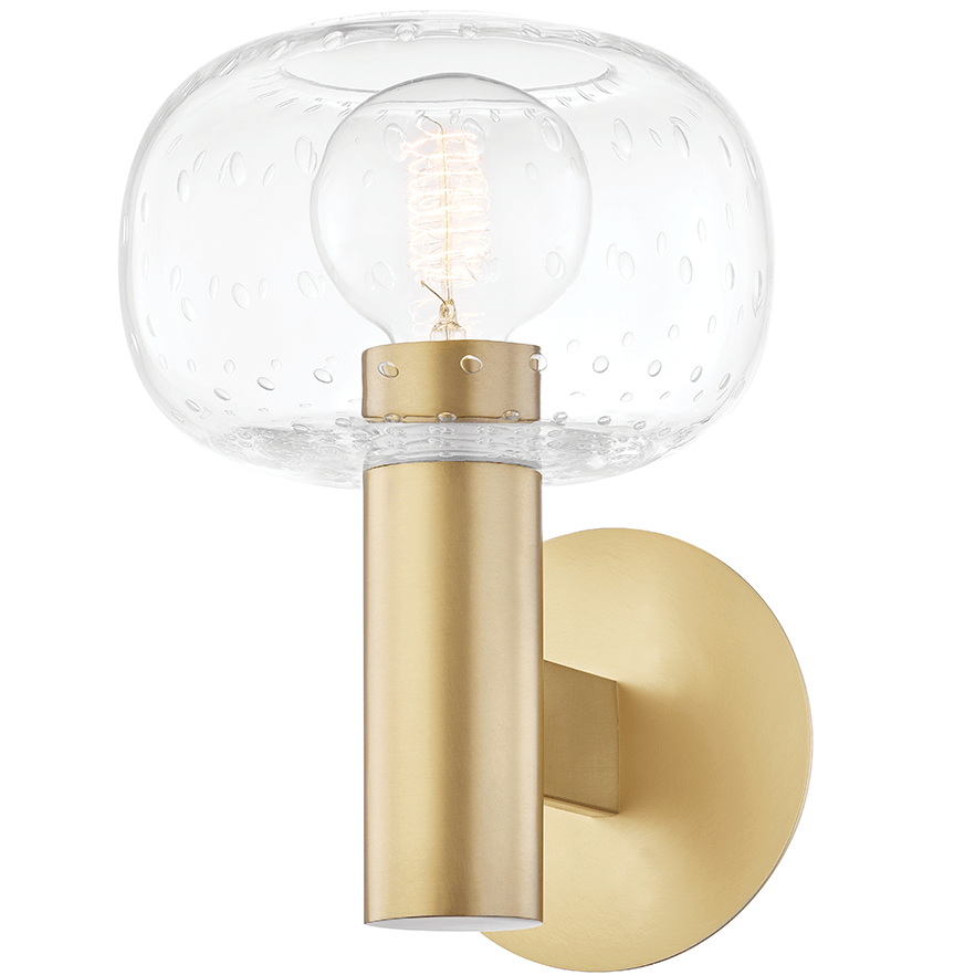 Mitzi Harlow Wall Sconce - Aged Brass Lighting mitzi-H403301-AGB 806134003081