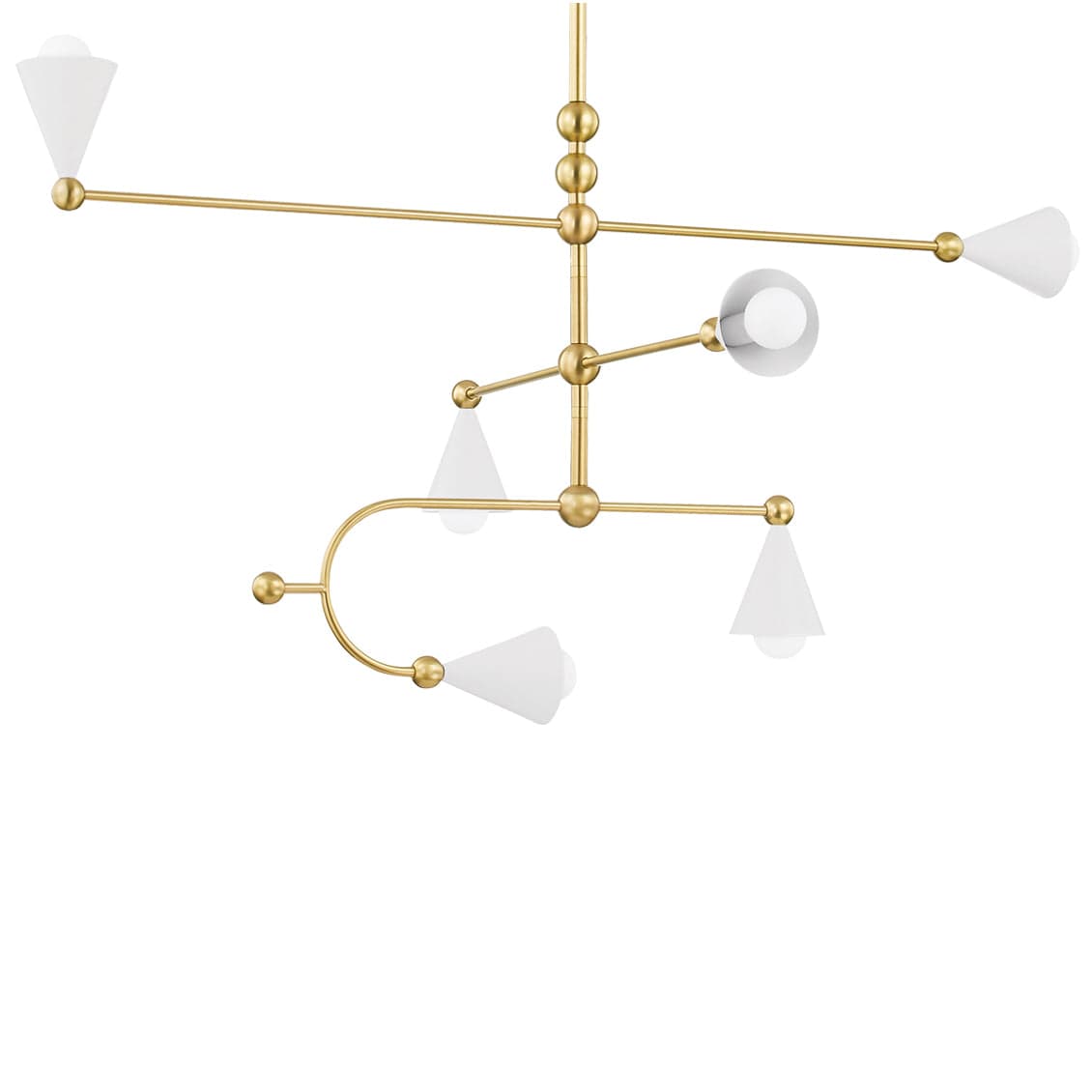 Mitzi Hikari Chandelier Lighting mitzi-H681806-AGB/SWH