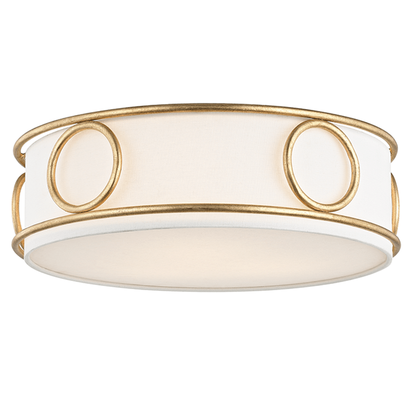 Mitzi Jade Flush Mount - Gold Leaf/Navy Lighting mitzi-H236503-GL/NVY 00806134849375