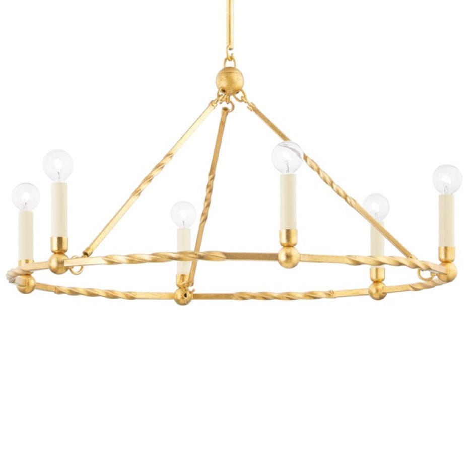 Mitzi Josephine Chandelier Lighting mitzi-H724806-AGB/TBK
