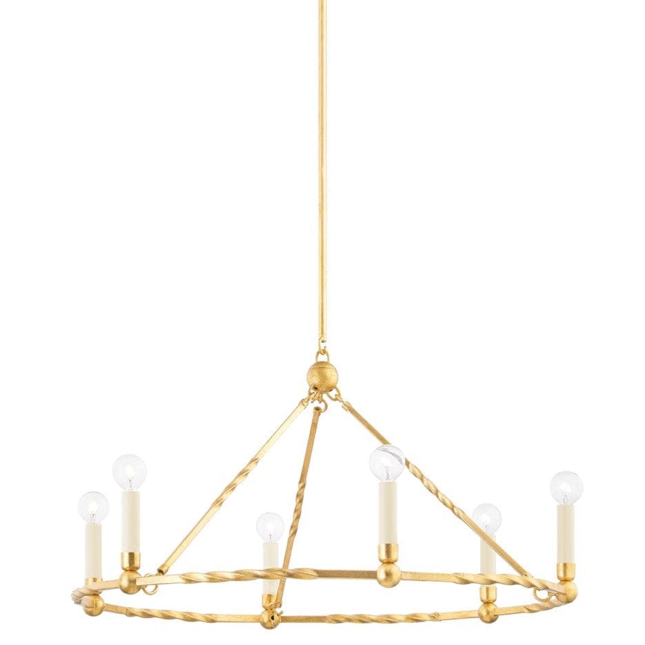 Mitzi Josephine Chandelier Lighting mitzi-H724806-AGB/TBK