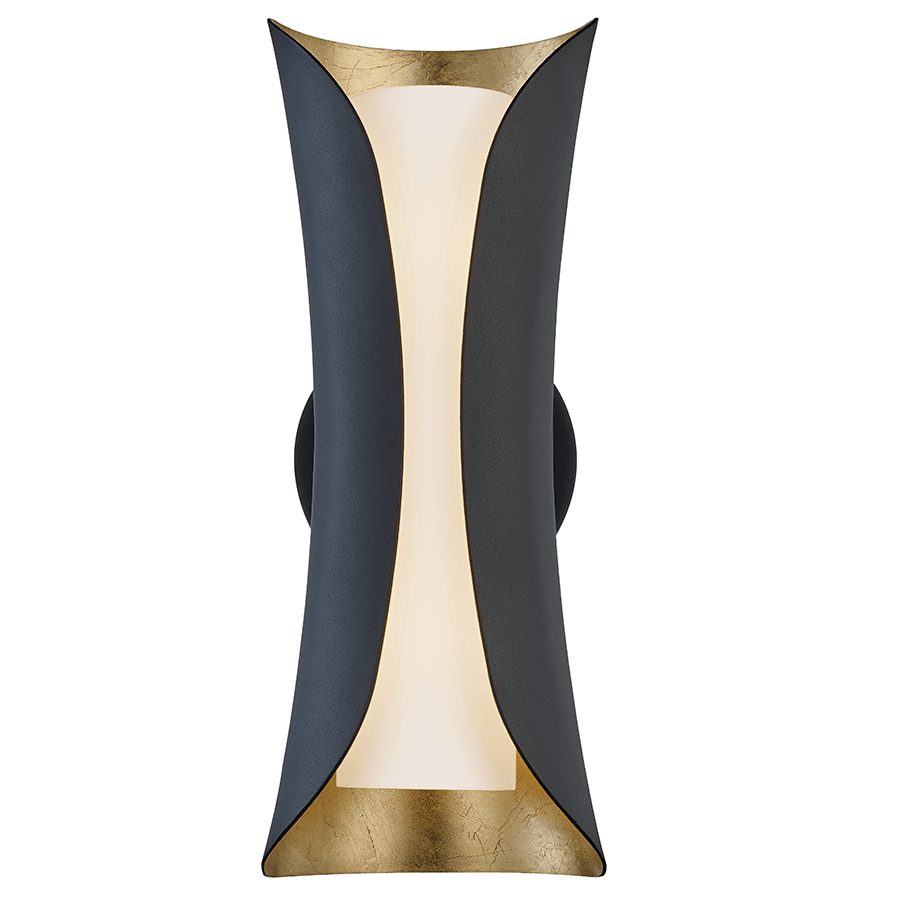 Mitzi Josie Wall Sconce Lighting mitzi-H315102-GL/BK 00806134884123