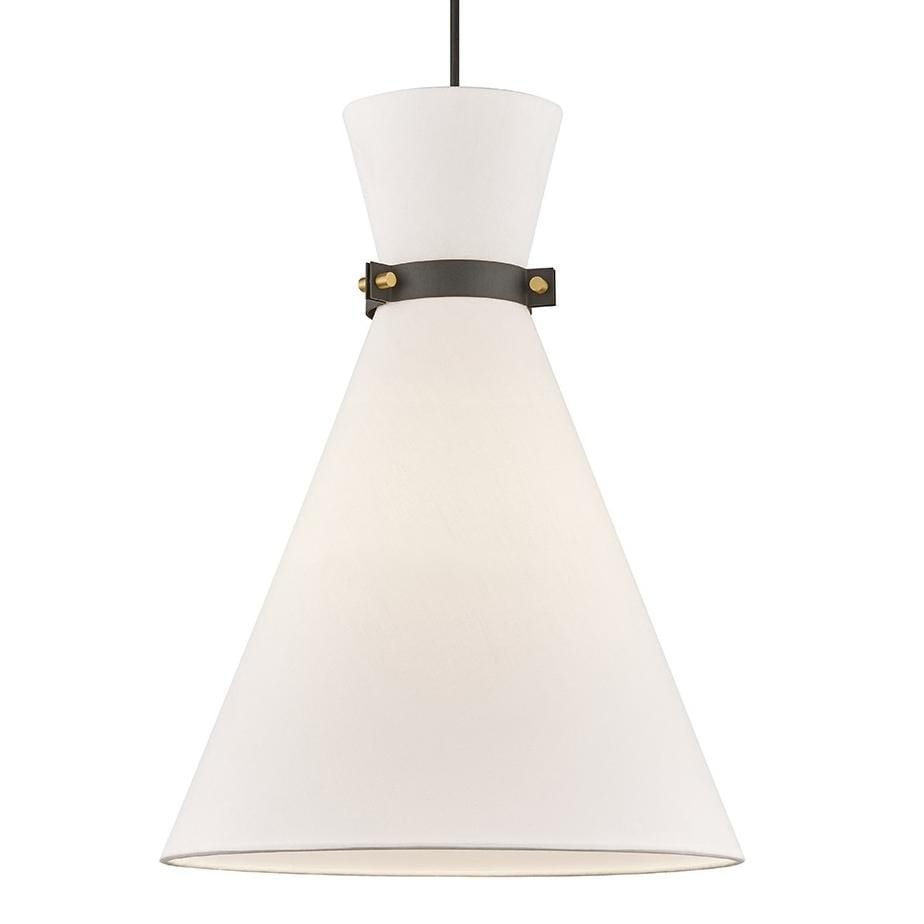 Mitzi Julia Pendant - Aged Brass/Black Lighting mitzi-H294701L-AGB/BK 806134882778