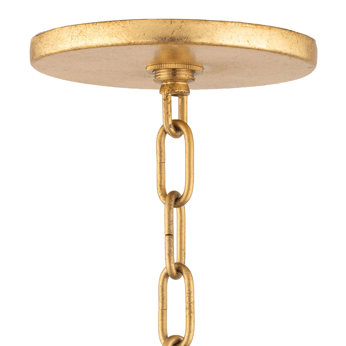 Mitzi Leigh Lantern - Vintage Gold Leaf Lighting