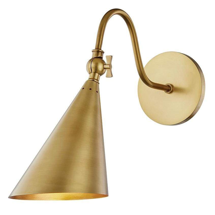 Mitzi Lupe Wall Sconce Lighting mitzi-H285101-AGB 806134880965