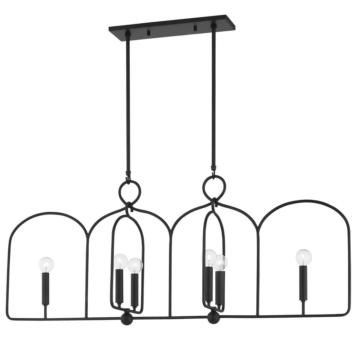 Mitzi Mallory Linear Chandelier Lighting mitzi-H512906-AI