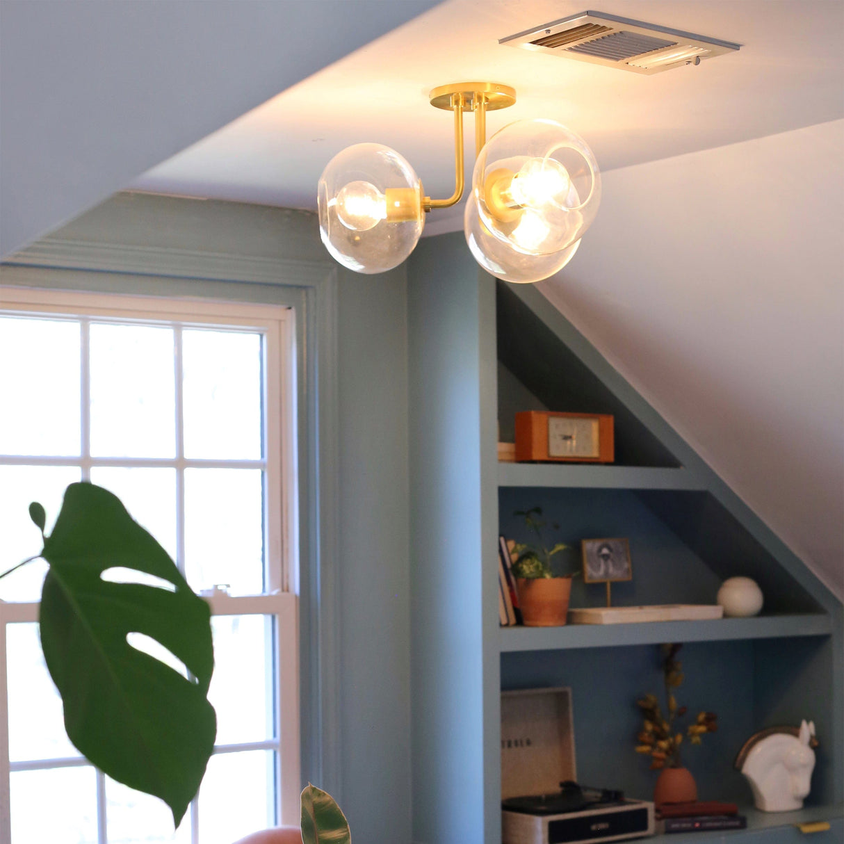 Mitzi Margot 3 Light Flush Mount Lighting