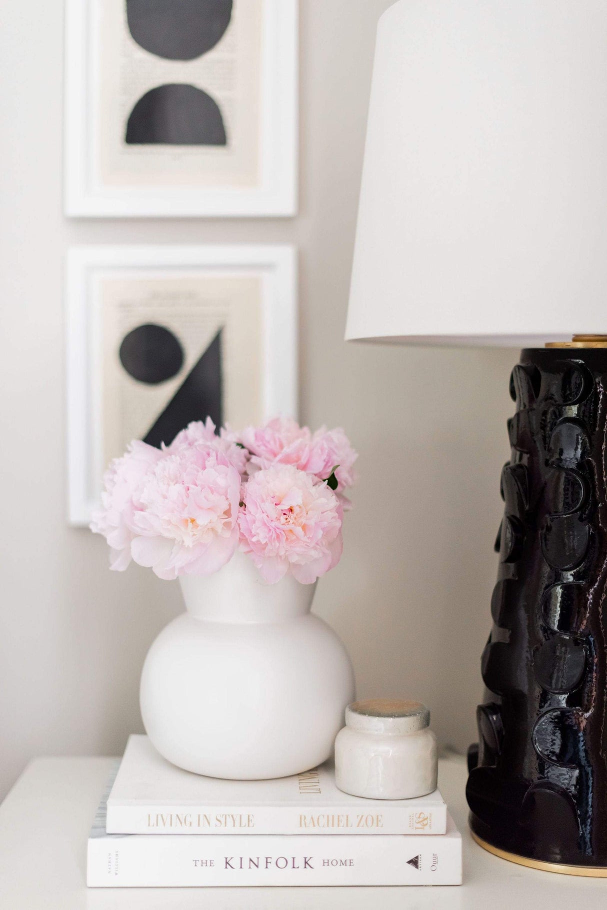 Mitzi Naomi Table Lamp - Black Lighting mitzi-HL335201-BLK/GL 00806134891459