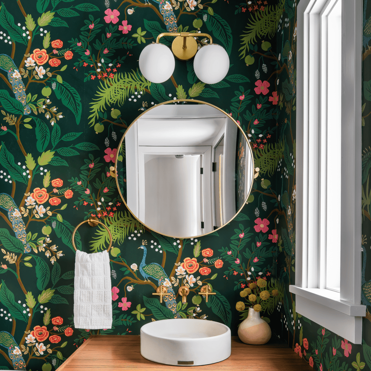 Mitzi Paige Double Vanity Sconce - Aged Brass Lighting