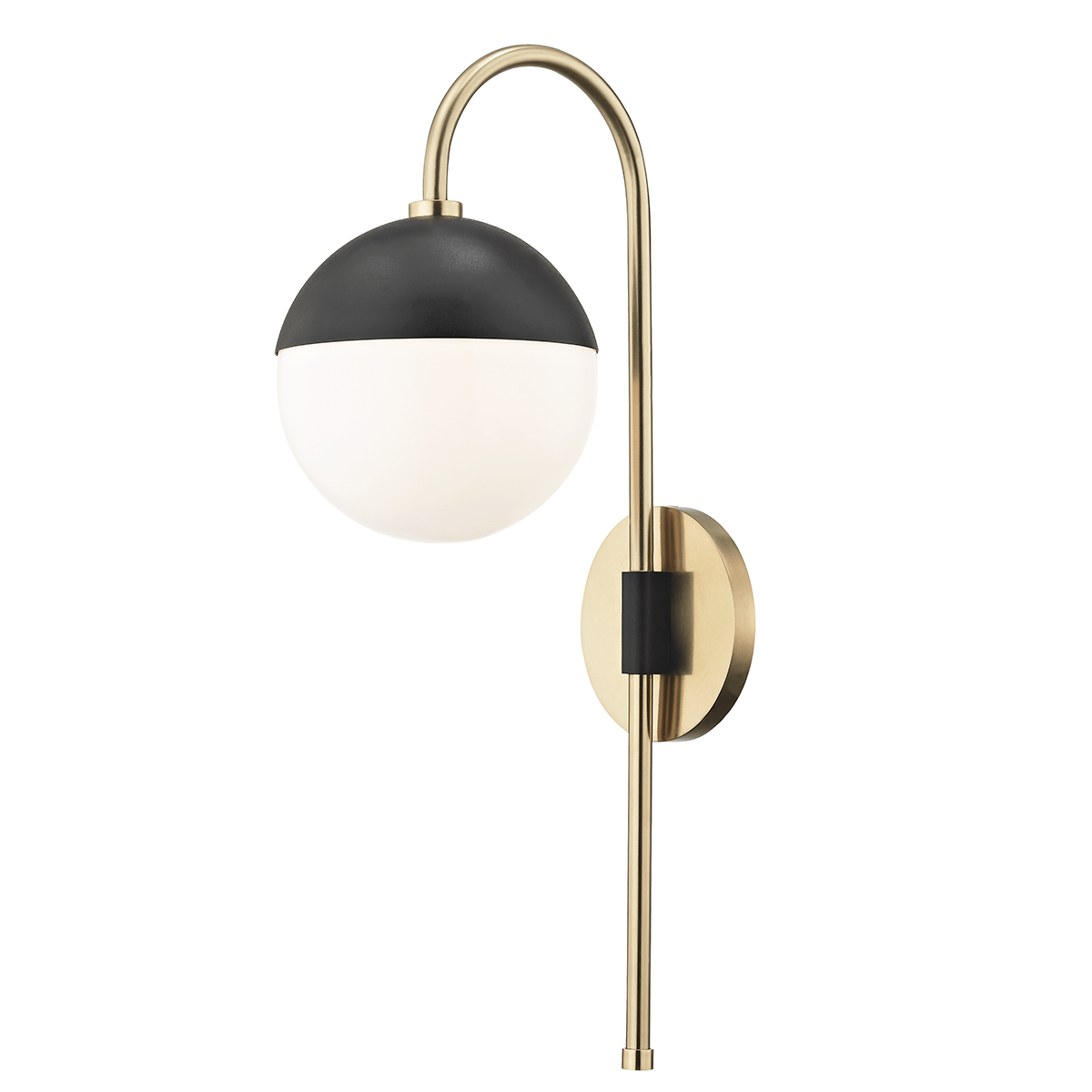 Mitzi Renee Sconce - Aged Brass/Black Lighting mitzi-HL249101-AGB/BK 00806134848866
