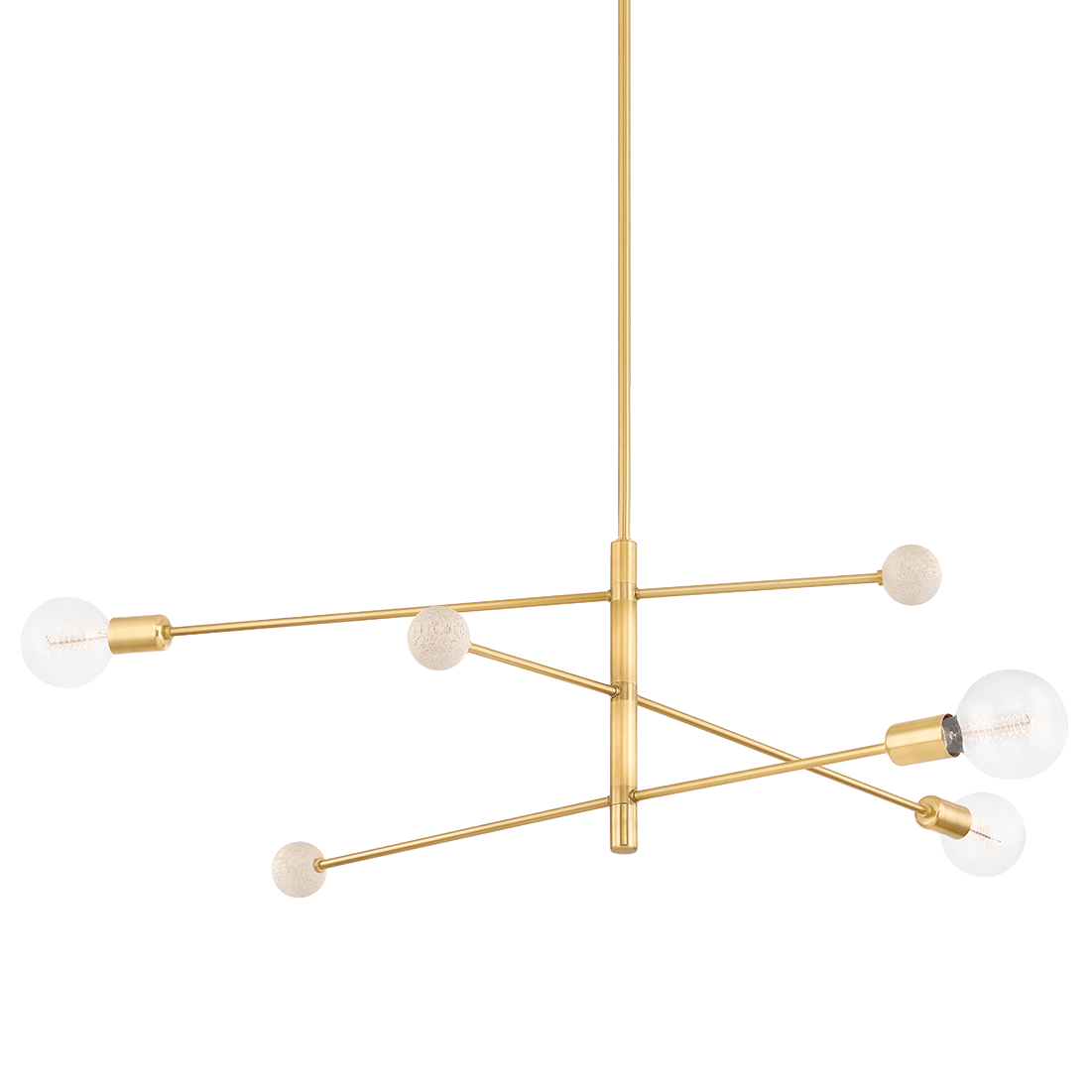 Mitzi Slater Chandelier Lighting mitzi-H491803-AGB
