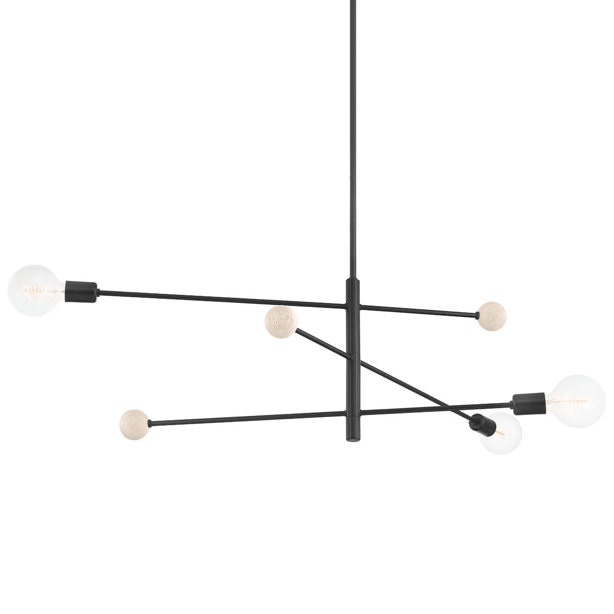 Mitzi Slater Chandelier Lighting mitzi-H491803-SBK