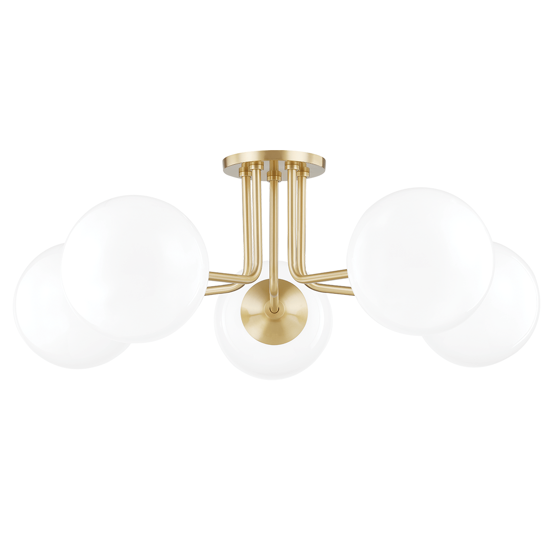 Mitzi Stella Semi-Flush Mount Lighting mitzi-H105605-AGB