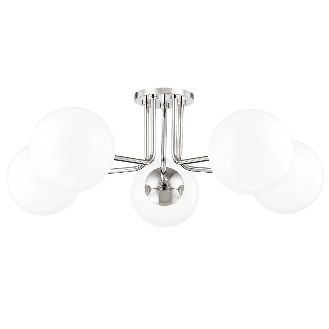 Mitzi Stella Semi-Flush Mount Lighting mitzi-H105605-PN
