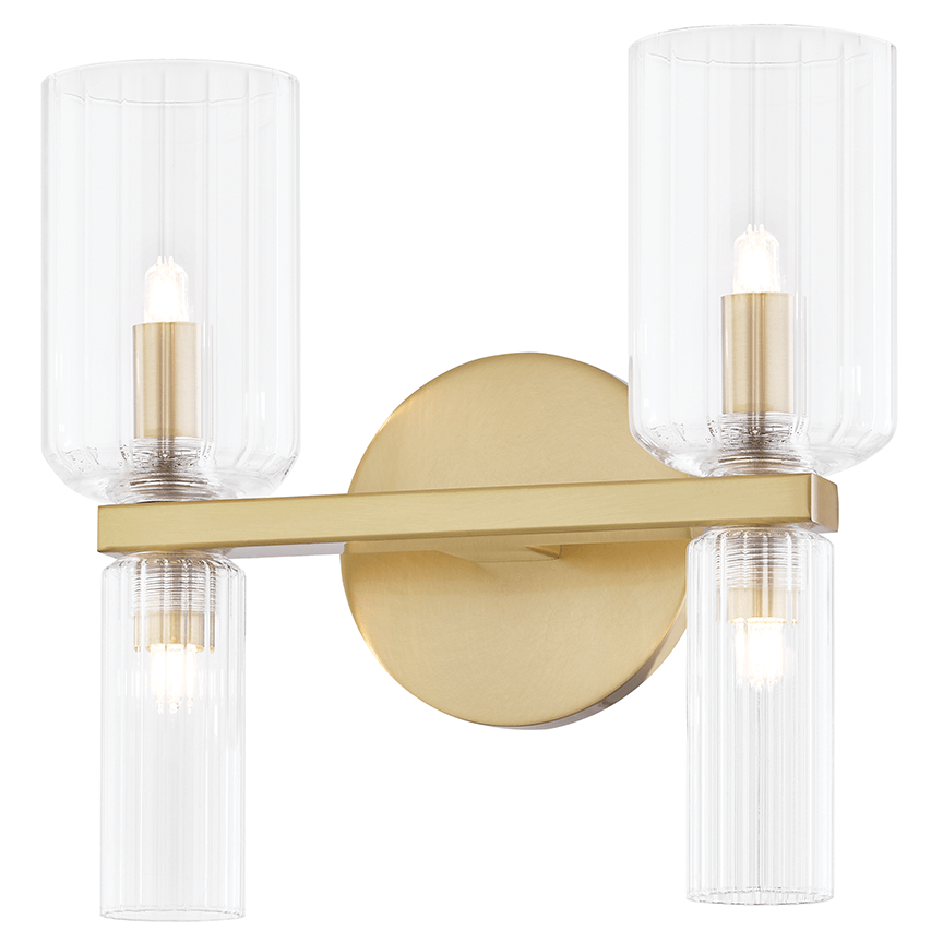 Mitzi Tabitha 4 Light Bath And Vanity Sconce Lighting mitzi-H384302-AGB