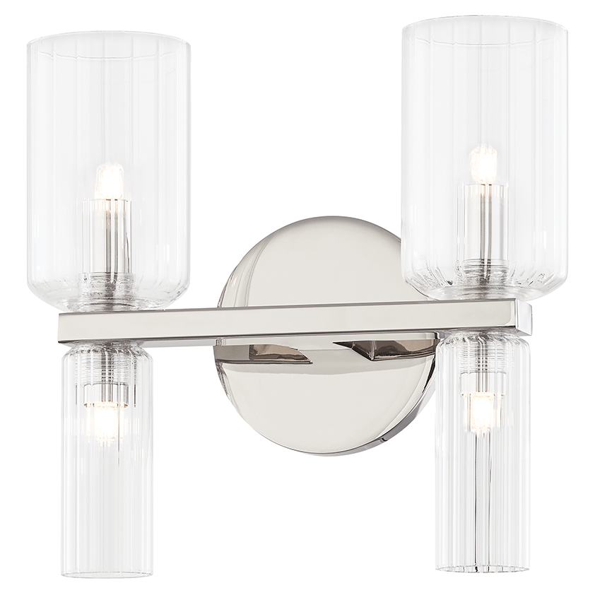 Mitzi Tabitha 4 Light Bath And Vanity Sconce Lighting mitzi-H384302-PN