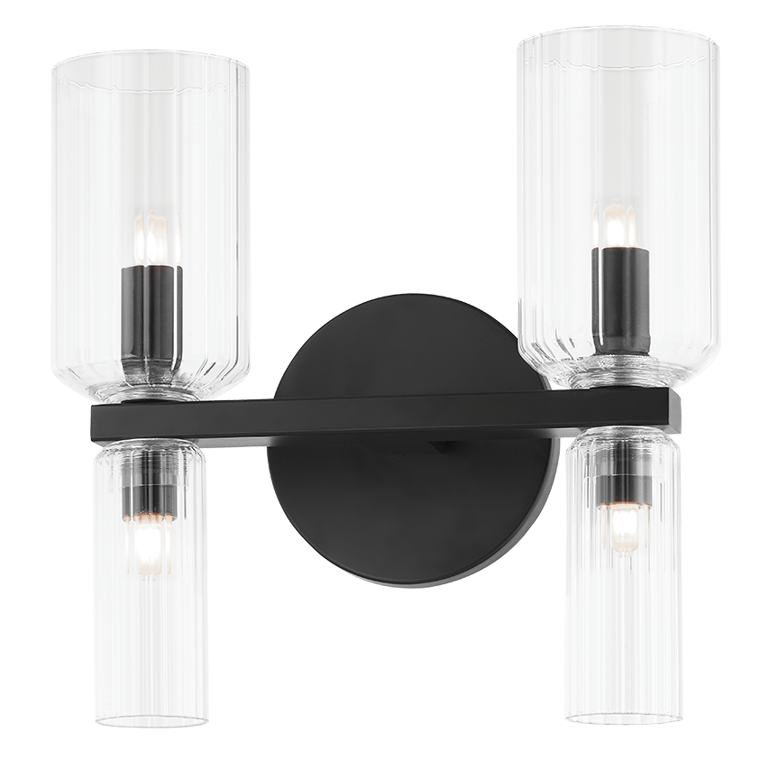 Mitzi Tabitha 4 Light Bath And Vanity Sconce Lighting mitzi-H384302-SBK
