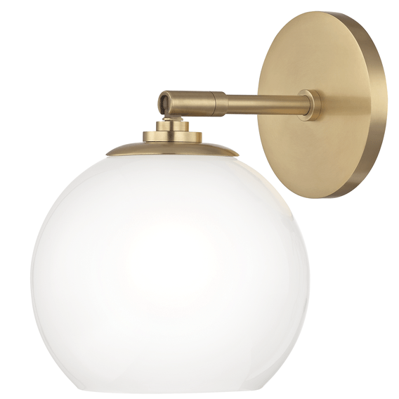 Mitzi Tilly Wall Sconce - Aged Brass Lighting mitzi-H121101-AGB 00806134838324
