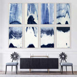 Natural Curiosities Abstracted Landscape - Blue 8 Decor