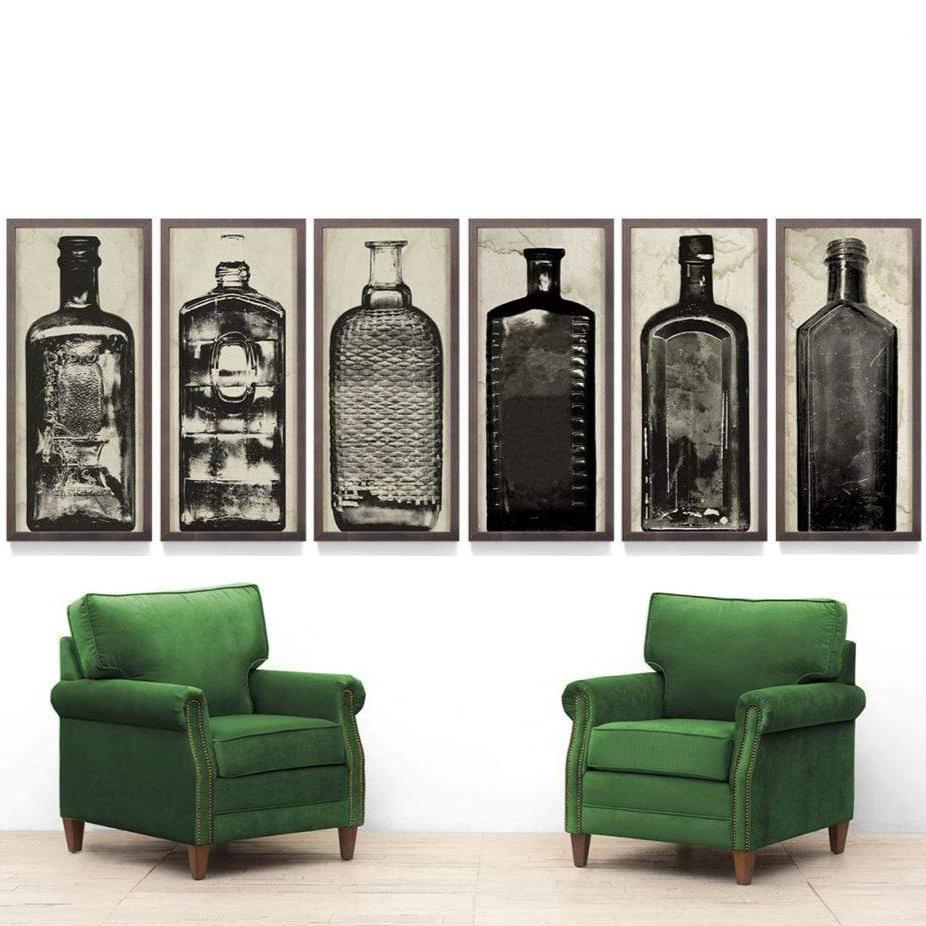 Natural Curiosities Copper Bottle Pillow & Decor