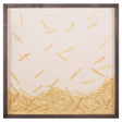 Natural Curiosities Golden Feathers Wall natural-curiosities-golden-feathers-wood-frame
