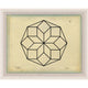 Natural Curiosities Jean Baptiste Geometrics Pillow & Decor Natural Curiosities-Jean-Baptiste-Geometrics-5-wood-frame