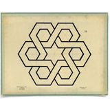 Natural Curiosities Jean Baptiste Geometrics Pillow & Decor Natural Curiosities-Jean-Baptiste-Geometrics-7-unframed