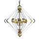 Nellcote Studio Spiral Diamond Chandelier Lighting Nellcote-1007254