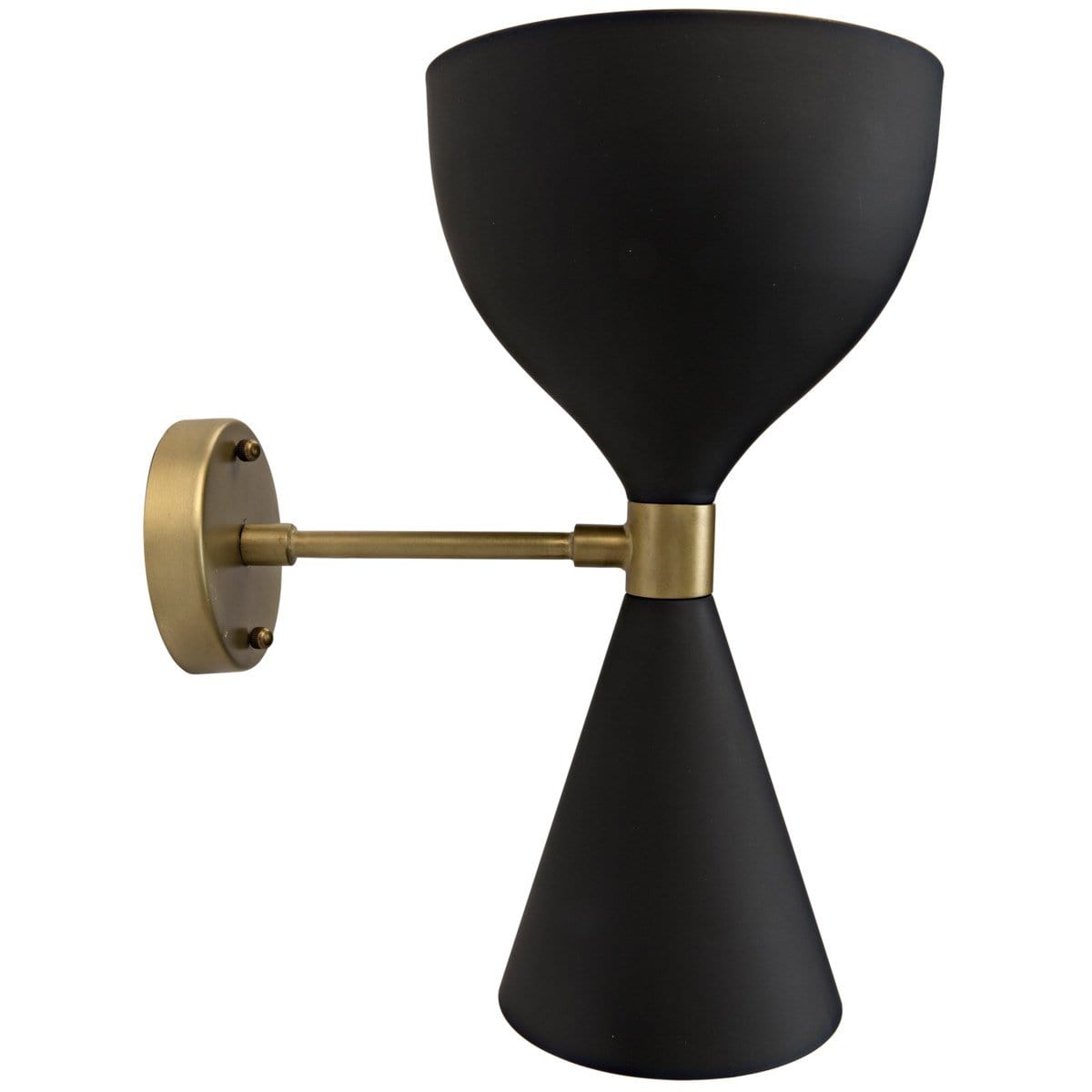 Noir Aegeon Sconce Lighting noir-LAMP723