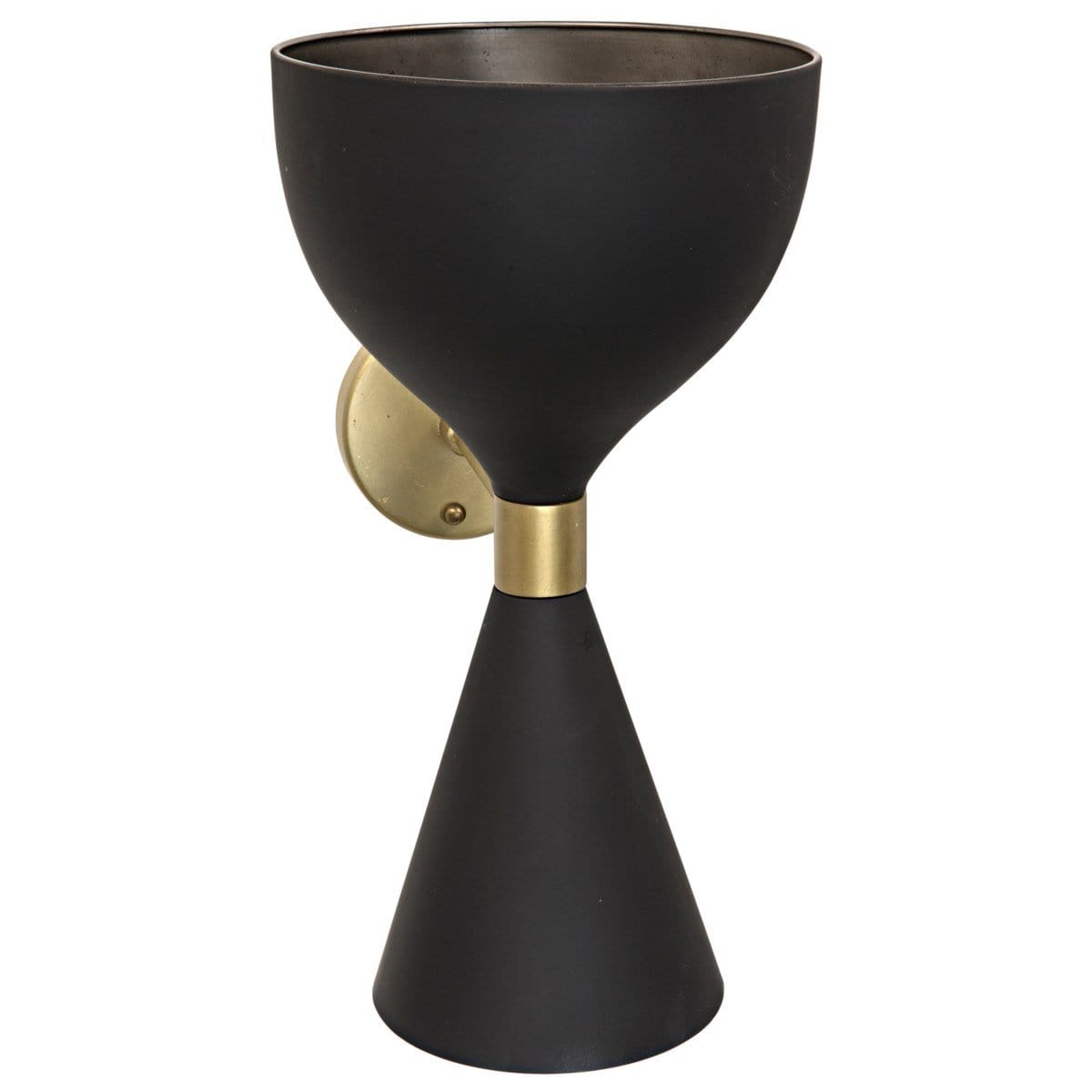 Noir Aegeon Sconce Lighting noir-LAMP723