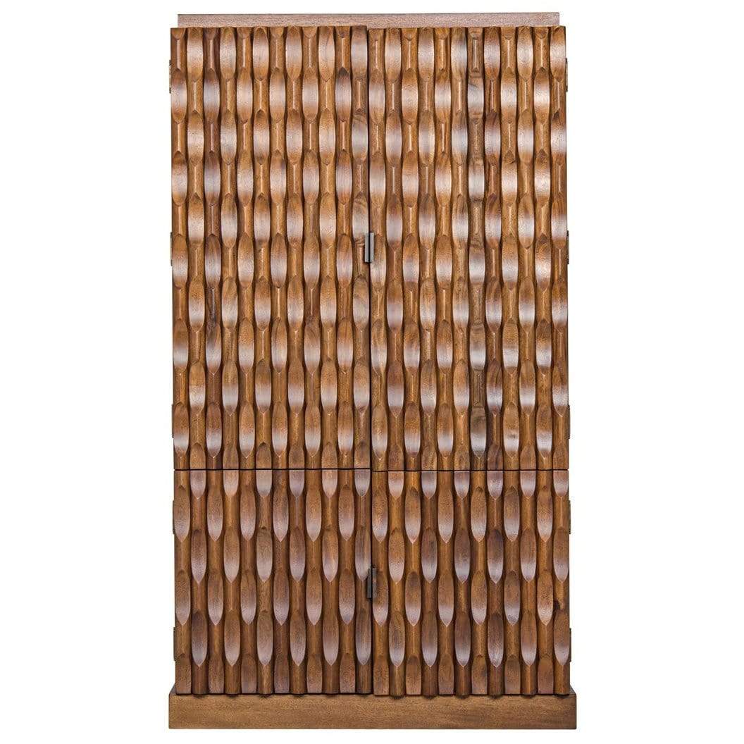 Noir Alameda Hutch - Dark Walnut Furniture noir-GHUT133DW 00842449113572