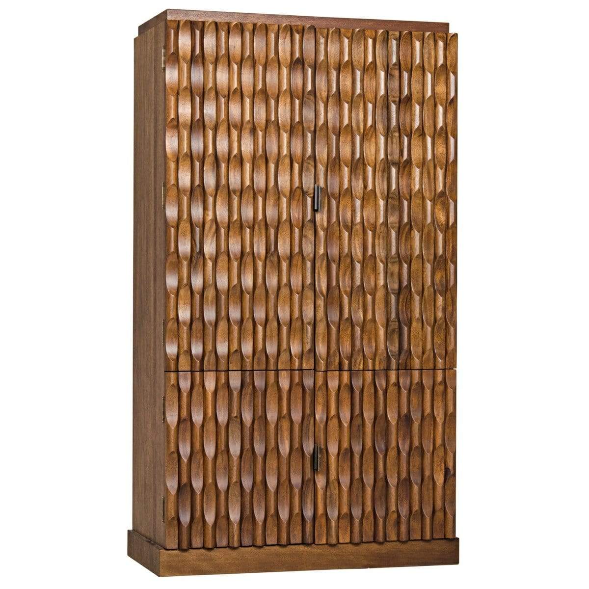 Noir Alameda Hutch - Dark Walnut Furniture noir-GHUT133DW 00842449113572