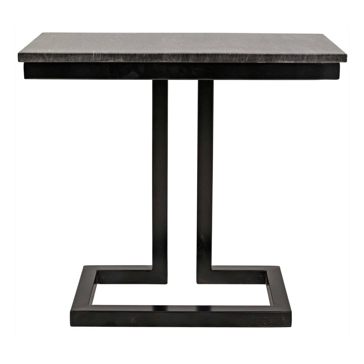 Noir Alonzo Side Table Furniture