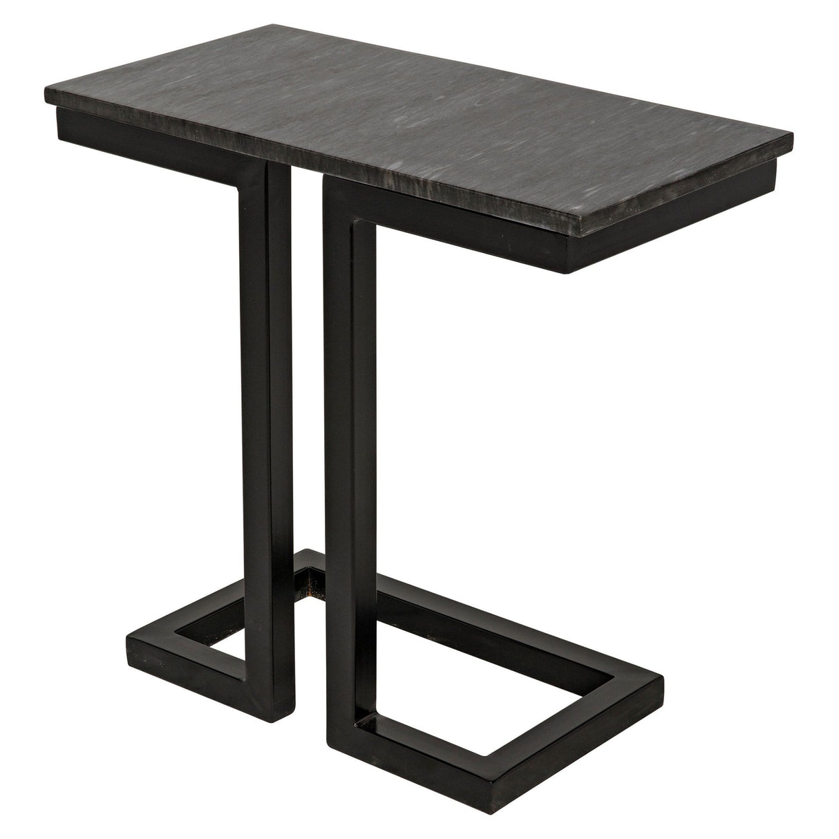 Noir Alonzo Side Table Furniture