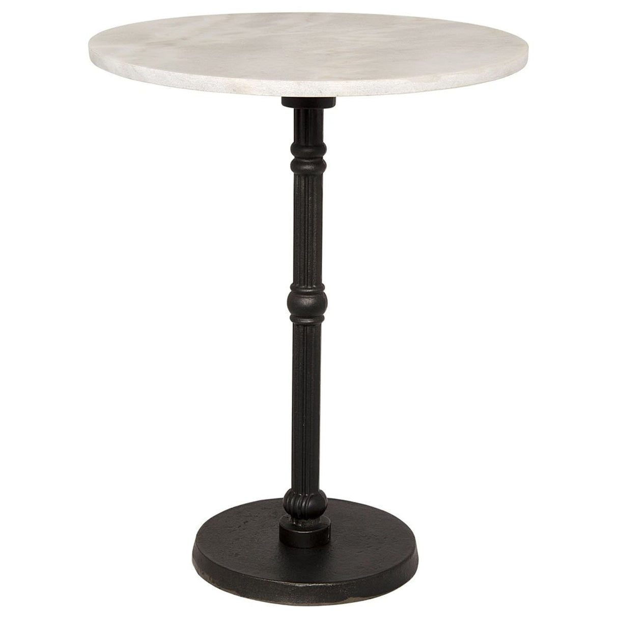 Noir Antonie Side Table - Black Metal Furniture Noir-GTAB776MTB 00842449109797