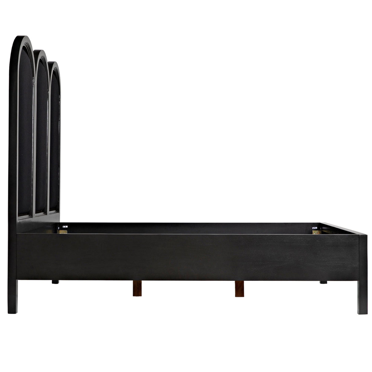 Noir Arch Queen Bed Furniture noir-GBED137QP 00842449133563